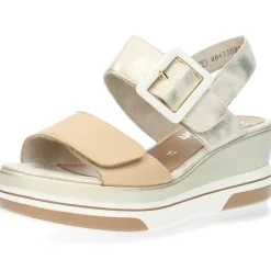 Beige sandalen