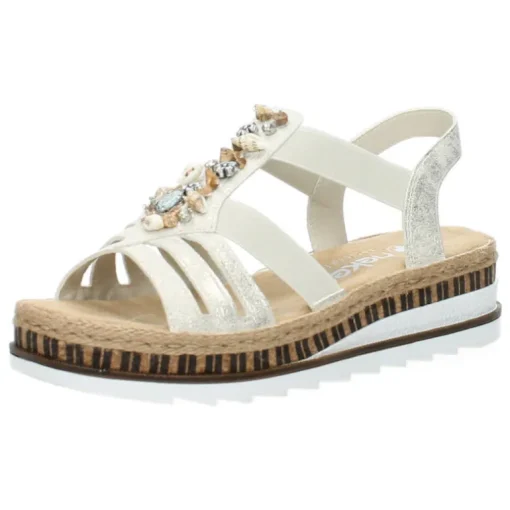 Beige sandalen