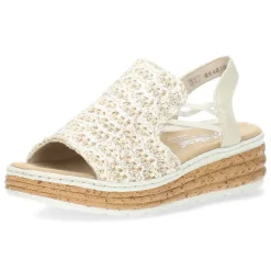 Beige sandalen