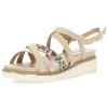 Beige sandalen