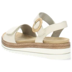 Beige sandalen