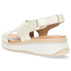 Beige sandalen