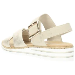 Beige sandalen