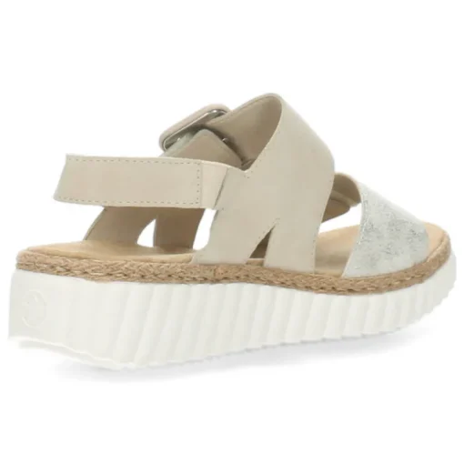 Beige sandalen