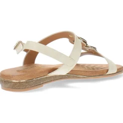 Beige sandalen