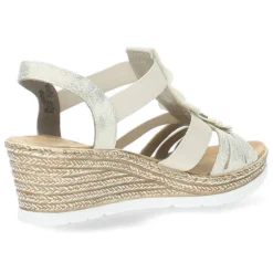 Beige sandalen
