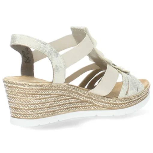 Beige sandalen