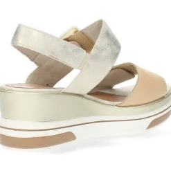 Beige sandalen
