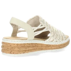 Beige sandalen