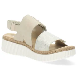 Beige sandalen