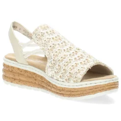 Beige sandalen