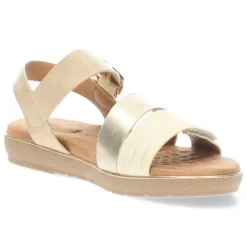 Beige sandalen
