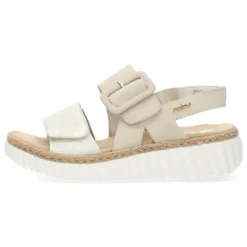 Beige sandalen