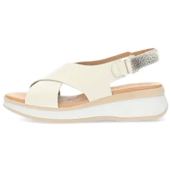 Beige sandalen