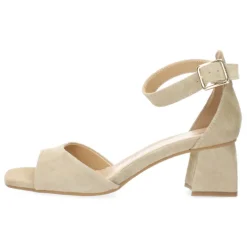 Beige sandalen