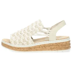 Beige sandalen