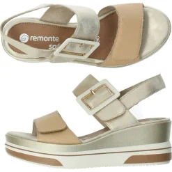 Beige sandalen