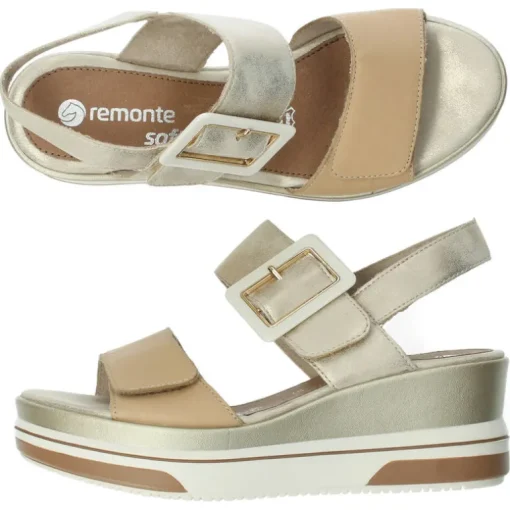 Beige sandalen
