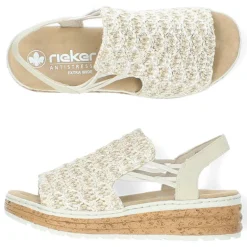 Beige sandalen
