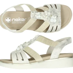 Beige sandalen