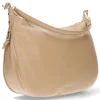 Beige schoudertas