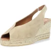 Beige sleehakken