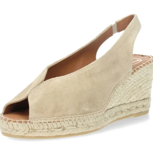 Beige sleehakken