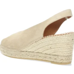 Beige sleehakken