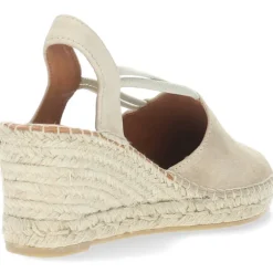 Beige sleehakken