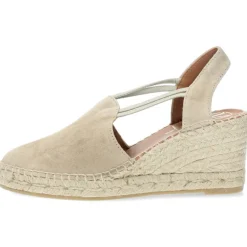 Beige sleehakken