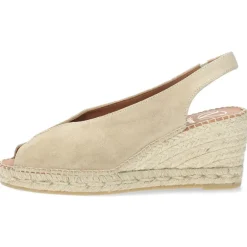 Beige sleehakken
