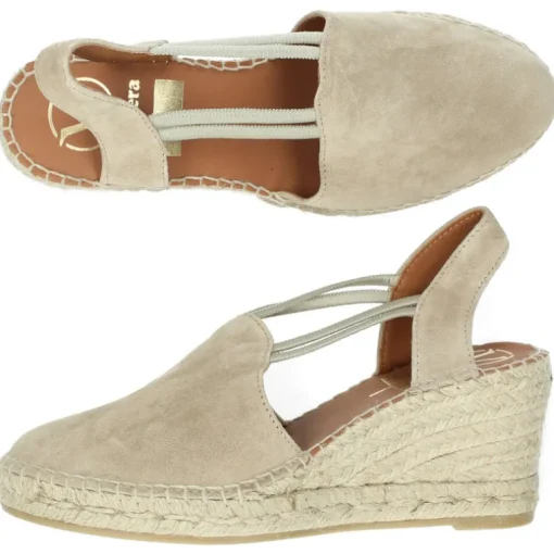 Beige sleehakken