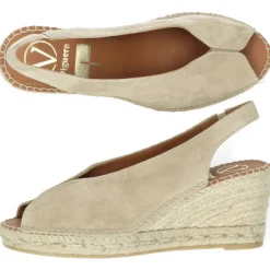 Beige sleehakken