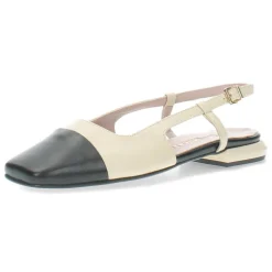 Beige slingbacks