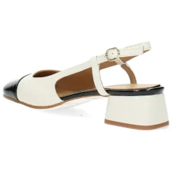 Beige slingbacks
