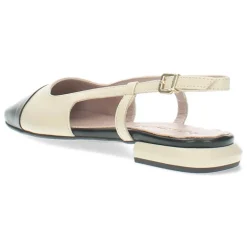 Beige slingbacks