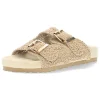 Beige slippers