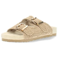 Beige slippers