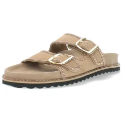Beige slippers