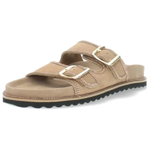 Beige slippers