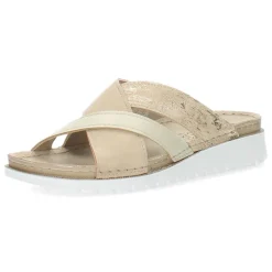 Beige slippers
