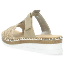 Beige slippers