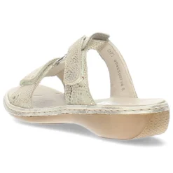 Beige slippers