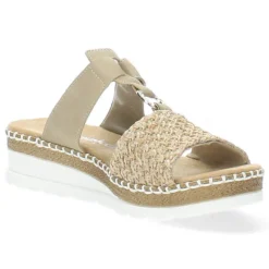 Beige slippers