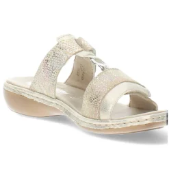 Beige slippers