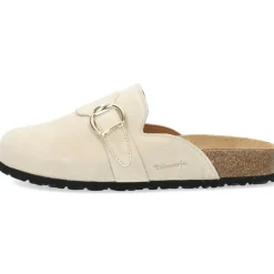 Beige slippers