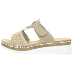 Beige slippers