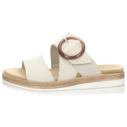 Beige slippers