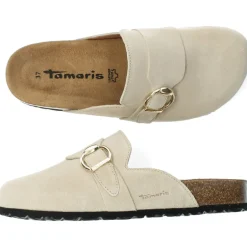 Beige slippers