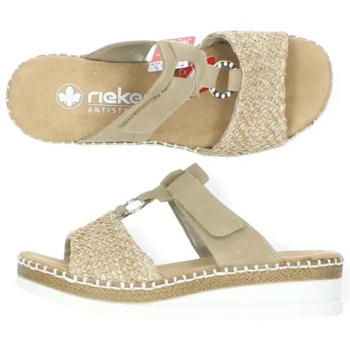 Beige slippers